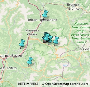 Mappa Via Christian Trebinger, 39046 Ortisei BZ, Italia (5.19769)