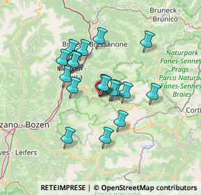 Mappa Via Christian Trebinger, 39046 Ortisei BZ, Italia (10.25263)