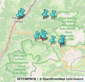 Mappa Via Christian Trebinger, 39046 Ortisei BZ, Italia (6.58923)