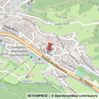 Mappa Via Rezia,  283, 39046 Ortisei, Bolzano (Trentino-Alto Adige)