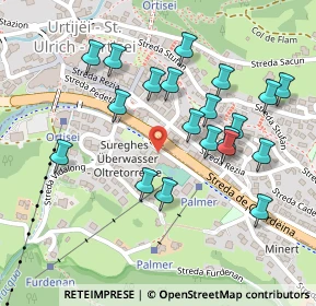 Mappa Via Promenade, 39046 Ortisei BZ, Italia (0.232)