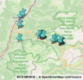 Mappa Via Promenade, 39046 Ortisei BZ, Italia (5.0085)