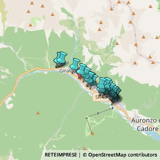 Mappa Via Ligonto, 32041 Auronzo di Cadore BL, Italia (1.37308)