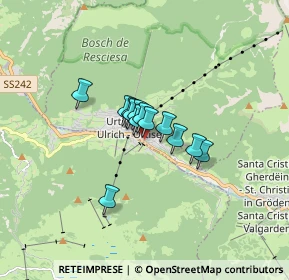 Mappa SS242, 39046 Ortisei BZ, Italia (0.86)