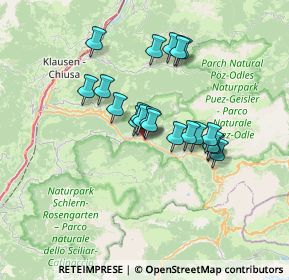 Mappa SS242, 39046 Ortisei BZ, Italia (5.2285)