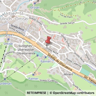 Mappa Strada Rezia, 265, 39046 Ortisei, Bolzano (Trentino-Alto Adige)