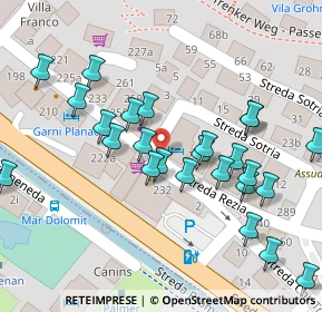 Mappa SS242, 39046 Ortisei BZ, Italia (0.05769)