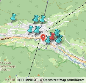 Mappa Via Vidalong, 39046 Ortisei BZ, Italia (0.635)