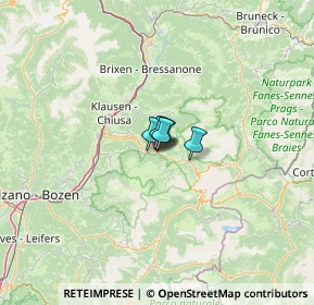 Mappa Via Vidalong, 39046 Ortisei BZ, Italia (41.38)