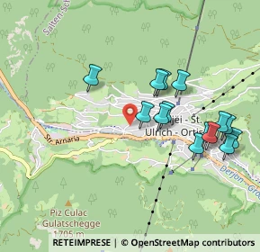 Mappa Via Rumanon, 39046 Ortisei BZ, Italia (0.90571)