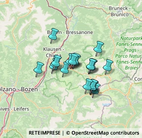 Mappa Via Rumanon, 39046 Ortisei BZ, Italia (9.08)