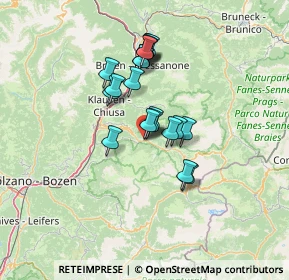 Mappa Via Rumanon, 39046 Ortisei BZ, Italia (10.1335)
