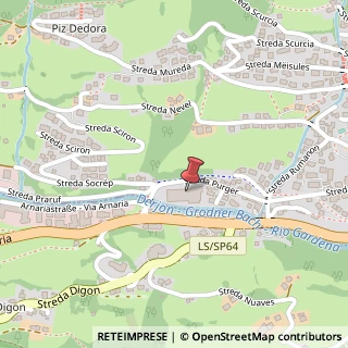 Mappa Strada Johann Baptist Purger, 181, 39046 Ortisei, Bolzano (Trentino-Alto Adige)