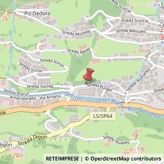 Mappa Via Vitt. Emanuele, 46, 39046 Ortisei, Bolzano (Trentino-Alto Adige)