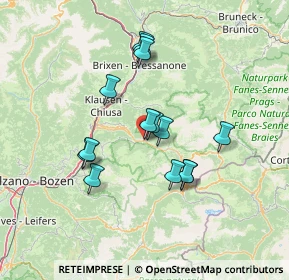 Mappa 39046 Ortisei BZ, Italia (11.58143)