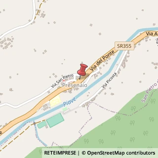 Mappa Via del Ponte, 32, 32040 Presenaio BL, Italia, 32040 San Pietro di Cadore, Belluno (Veneto)