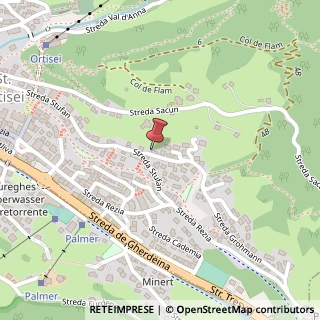 Mappa Streda Paul Grohmann, 67, 39046 Ortisei, Bolzano (Trentino-Alto Adige)