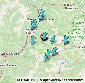 Mappa Piazza S. Antonio, 39046 Ortisei BZ, Italia (9.136)