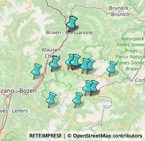 Mappa Piazza S. Antonio, 39046 Ortisei BZ, Italia (10.81941)