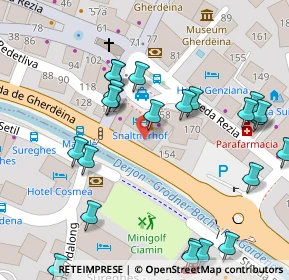 Mappa Piazza S. Antonio, 39046 Ortisei BZ, Italia (0.064)