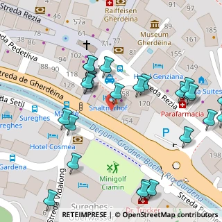 Mappa Piazza S. Antonio, 39046 Ortisei BZ, Italia (0.064)