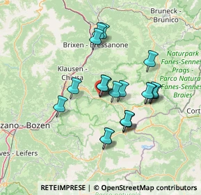 Mappa Strada Sotria, 39046 Ortisei BZ, Italia (11.146)