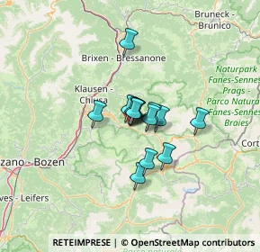 Mappa Strada Sotria, 39046 Ortisei BZ, Italia (6.93857)