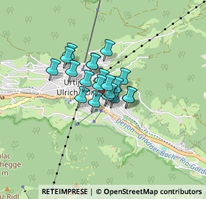 Mappa Strada Sotria, 39046 Ortisei BZ, Italia (0.438)