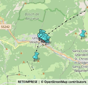 Mappa Strada Sotria, 39046 Ortisei BZ, Italia (0.73364)