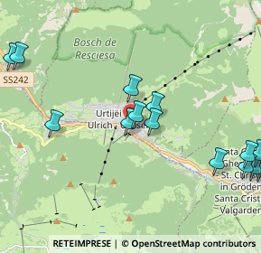 Mappa Strada Sotria, 39046 Ortisei BZ, Italia (2.56267)