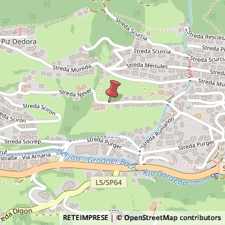 Mappa Via Nevel,  81, 39046 Ortisei, Bolzano (Trentino-Alto Adige)