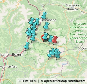 Mappa Streda Sneton, 39046 Ortisei BZ, Italia (9.4955)