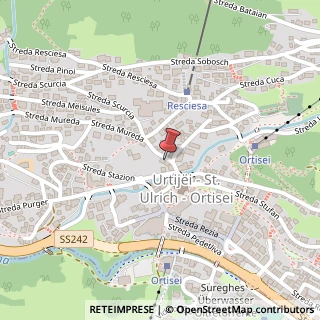 Mappa Streda Sneton, 17, 39046 Ortisei, Bolzano (Trentino-Alto Adige)
