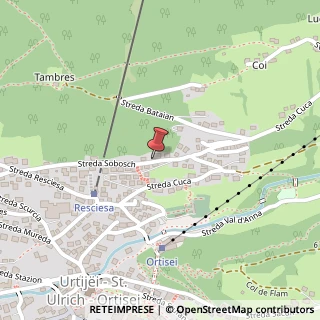 Mappa Strada Sobosch, 47, 39046 Ortisei, Bolzano (Trentino-Alto Adige)