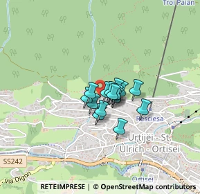 Mappa Raschötzerstraße, 39046 Ortisei BZ, Italia (0.19412)