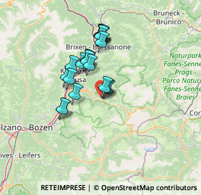 Mappa Raschötzerstraße, 39046 Ortisei BZ, Italia (10.409)