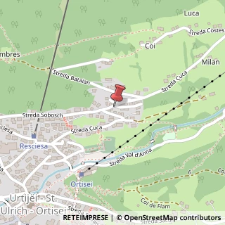 Mappa Strada Cuca, 42, 39046 Ortisei, Bolzano (Trentino-Alto Adige)
