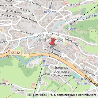 Mappa Strada Rezia, 52, 39046 Ortisei, Bolzano (Trentino-Alto Adige)