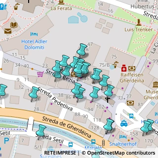Mappa Antoniusplatz, 39046 Ortisei BZ, Italia (0.03333)