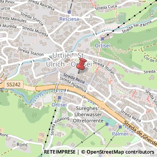 Mappa Strada Rezia, 41, 39046 Ortisei, Bolzano (Trentino-Alto Adige)