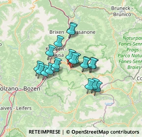 Mappa Str. Arnaria, 39046 Ortisei BZ, Italia (9.415)