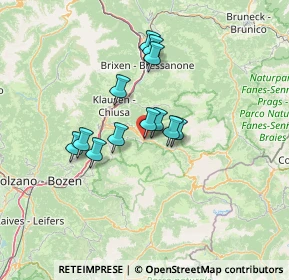 Mappa Str. Arnaria, 39046 Ortisei BZ, Italia (9.94583)