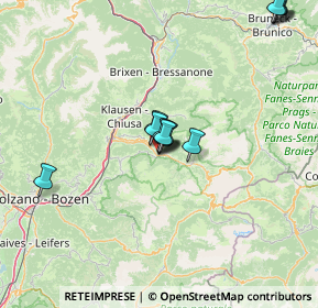 Mappa Strada Arnaria, 39046 Ortisei BZ, Italia (13.92417)