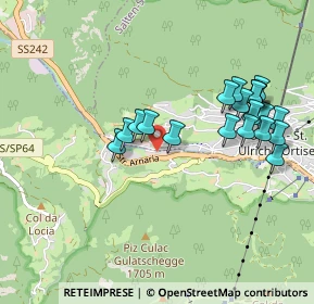 Mappa Strada Arnaria, 39046 Ortisei BZ, Italia (0.951)