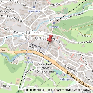Mappa Strada Rezia, 77B, 39046 Ortisei, Bolzano (Trentino-Alto Adige)