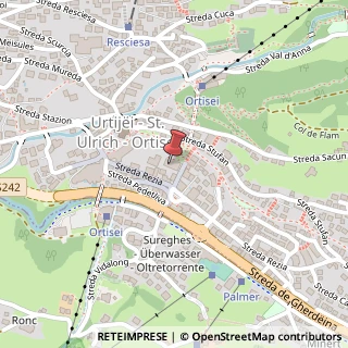 Mappa Strada Rezia, 73/F, 39046 Ortisei, Bolzano (Trentino-Alto Adige)