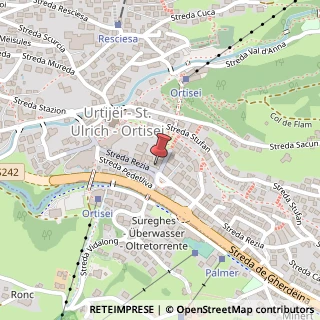 Mappa Strada Rezia, 63, 39046 Ortisei, Bolzano (Trentino-Alto Adige)