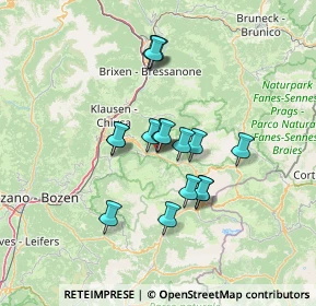 Mappa Via Stufan, 39046 Ortisei BZ, Italia (10.47625)