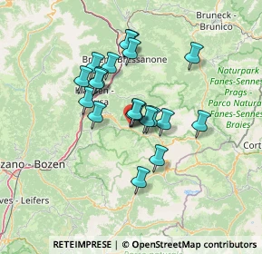 Mappa Via Stufan, 39046 Ortisei BZ, Italia (10.332)