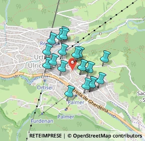 Mappa Via Stufan, 39046 Ortisei BZ, Italia (0.2965)